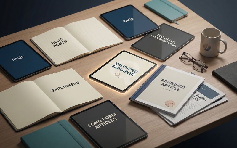 Mumbai customer reading content before making a purchase decision