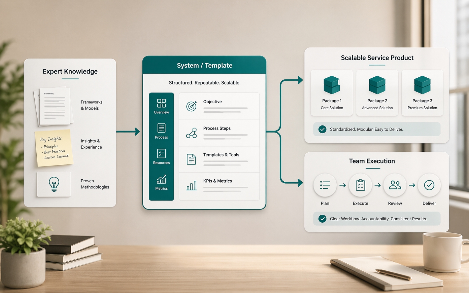 Turning Content Systems into Scalable Service Models
