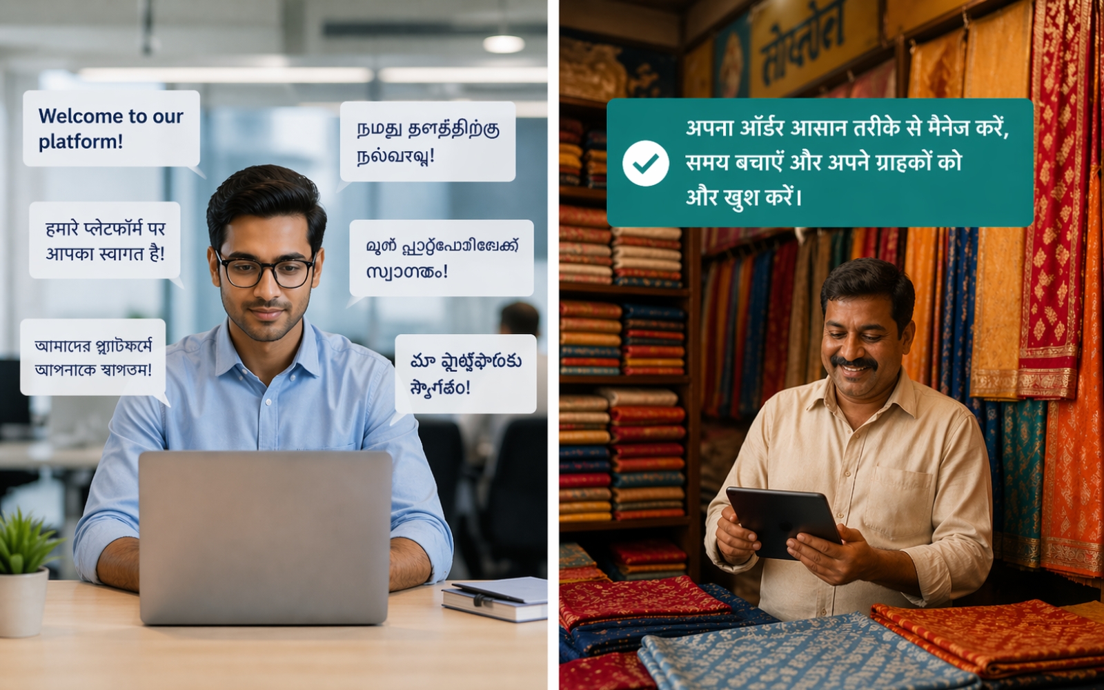 comparison between translated content and culturally localized content for Indian audiences